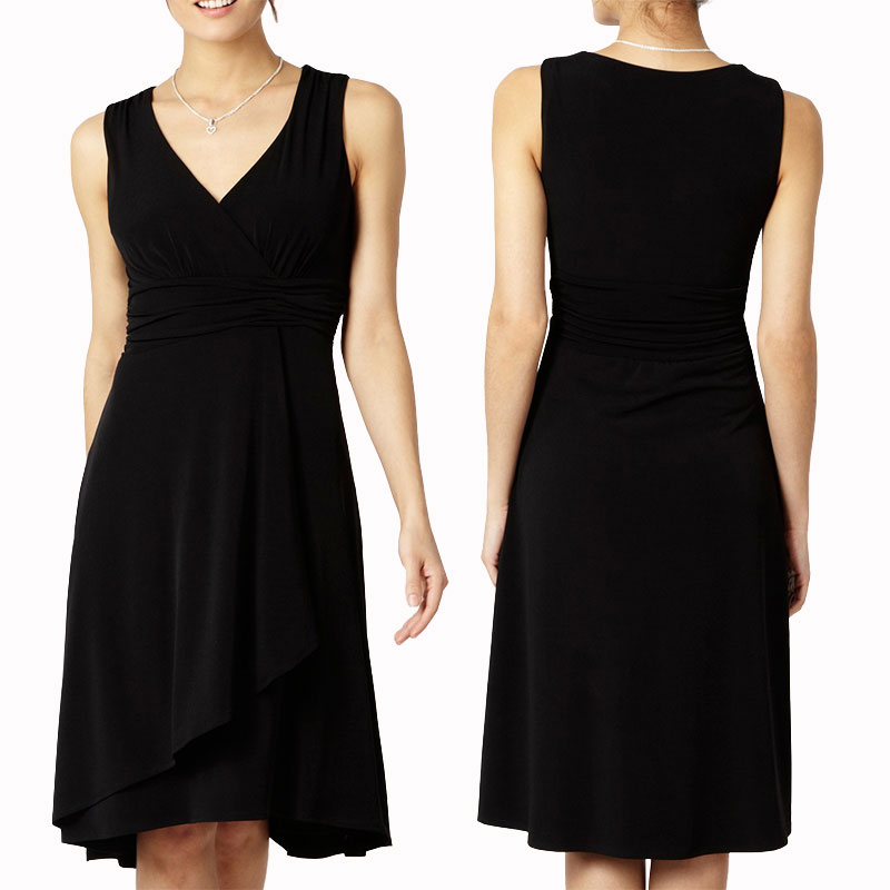 mid length jersey dress