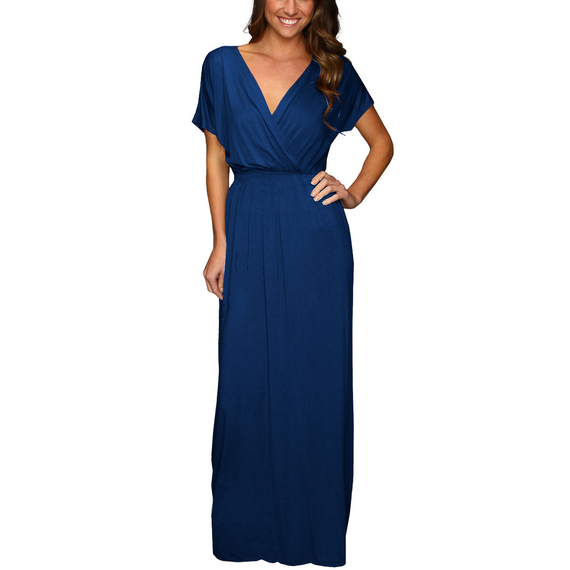 evening dress maxi long sleeve
