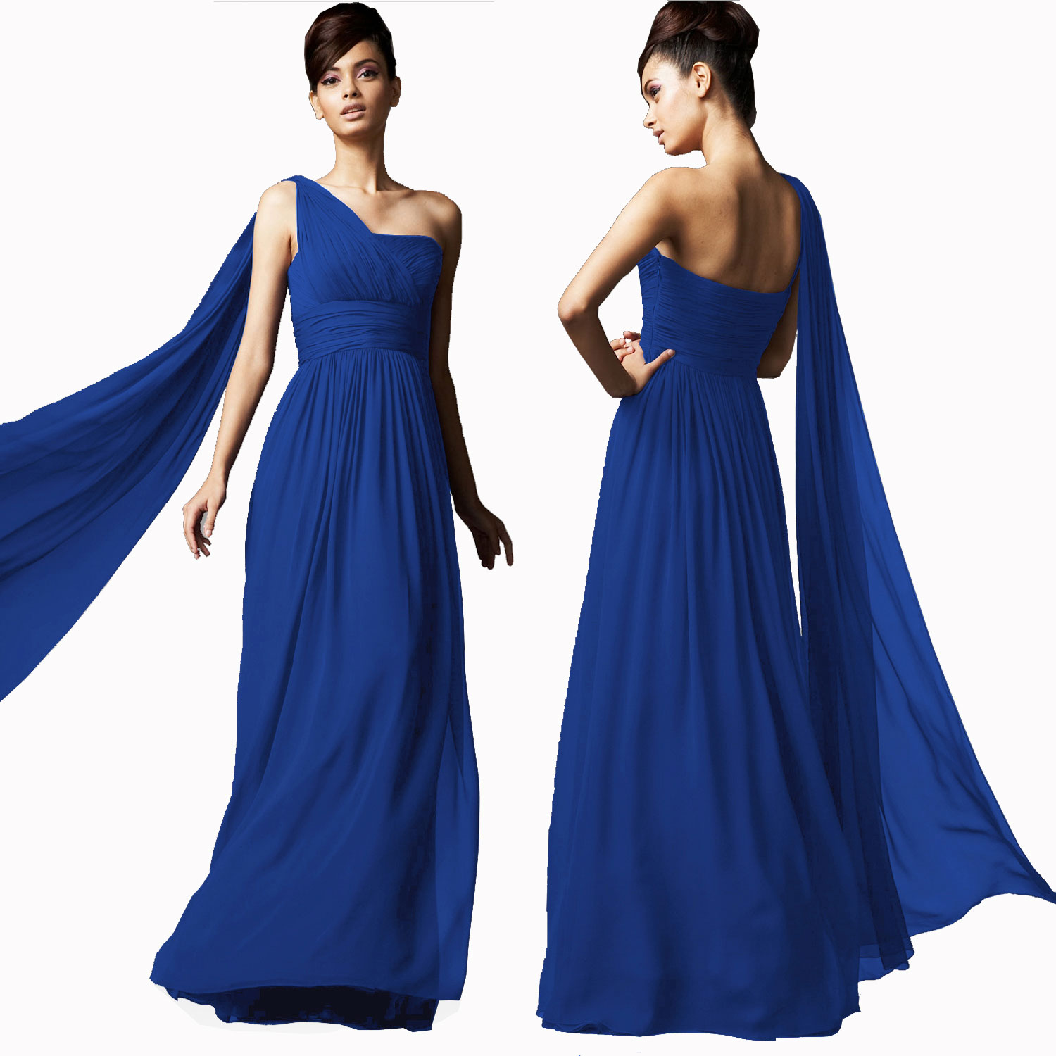 flowing evening gowns