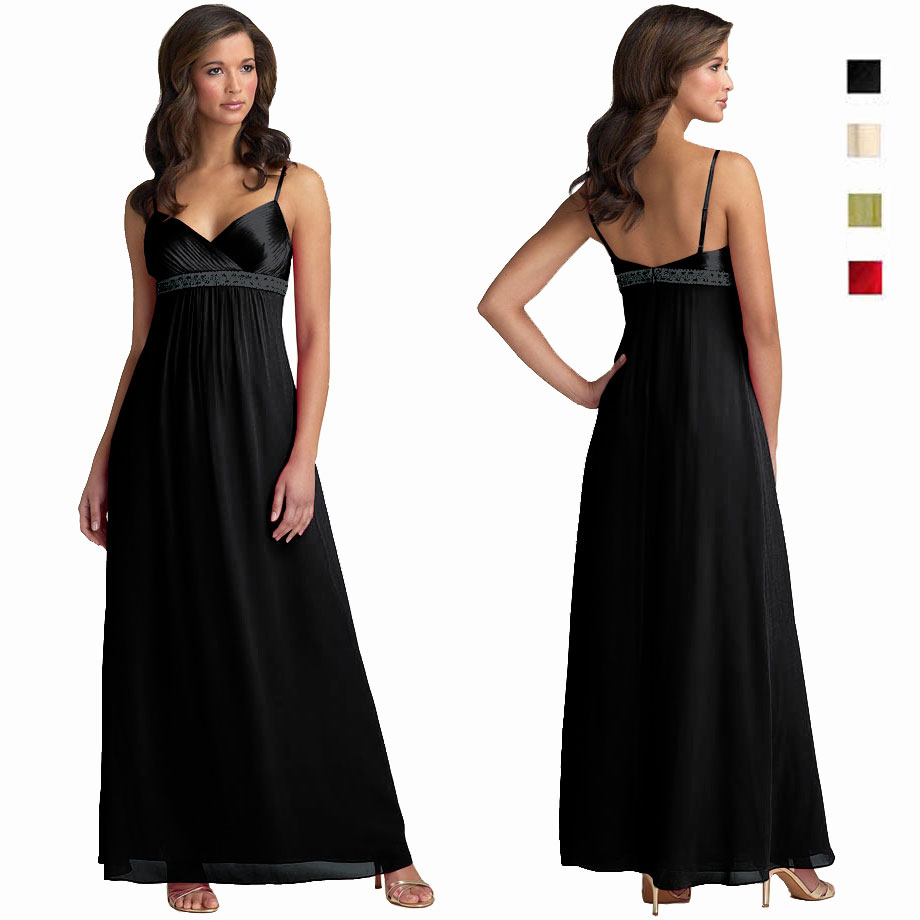 evening gown hem length