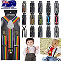 Kids Pattern Suspenders